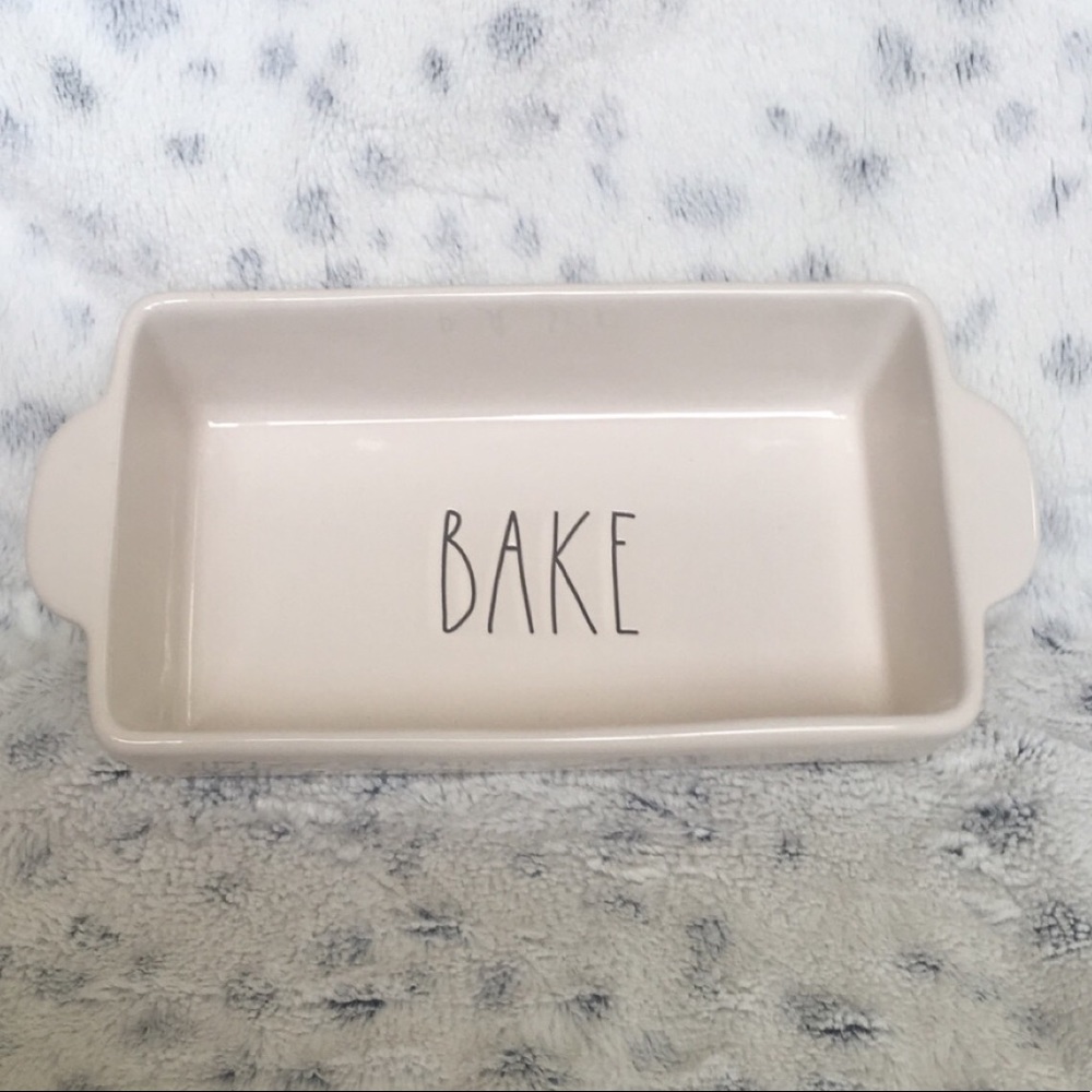 Rae Dunn BAKE Dish Loaf Pan